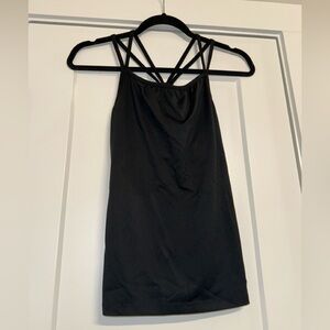 Black Champion Workout Top